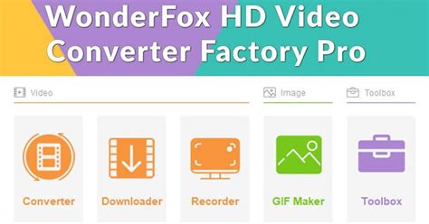 Convert MOV to OGG with WonderFox HD Video Converter Factory Pro