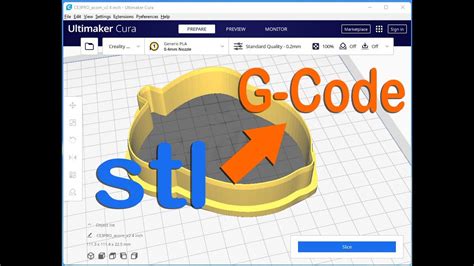 STL to GCODE Conversion