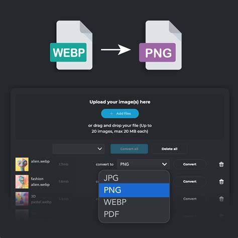 Easily Convert WebP to PNG - No More Hassles!