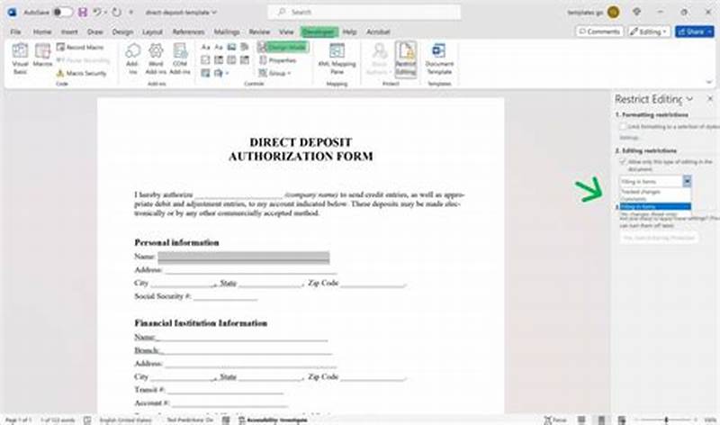 Convert Word Doc To Fillable Form
