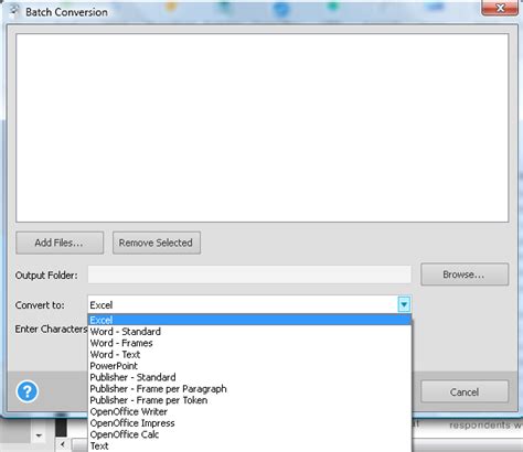 Convert large volumes of PDF files at once