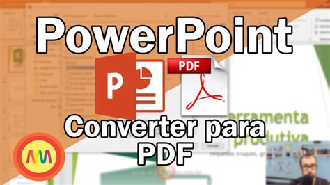 Convertendo PowerPoint em PDF