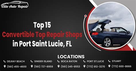 Convertible Car Top Repair Shops Near Me