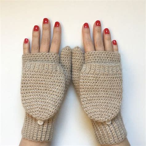 Convertible Mittens Crochet