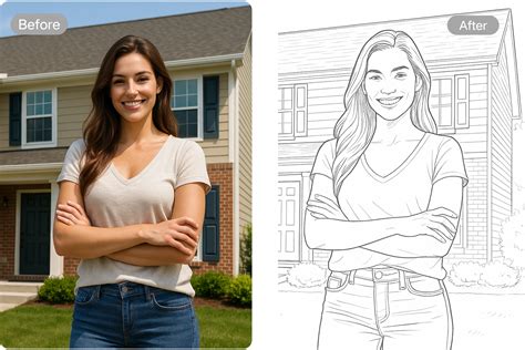 Converting Photos into Line Art