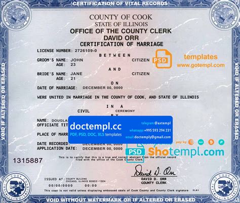 Obtaining Your Cook County Marriage Certificate: A Comprehensive Guide