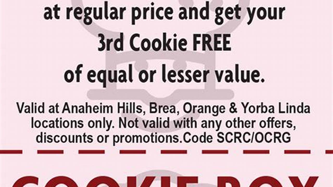 Cookie Crumbl Promo Code 2024