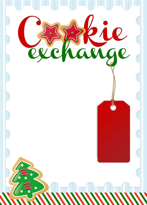 Cookie Exchange Template Free