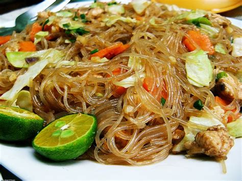 Cooking Bihon Noodles