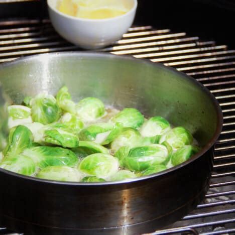 Cooking Brussels Sprouts in Butter