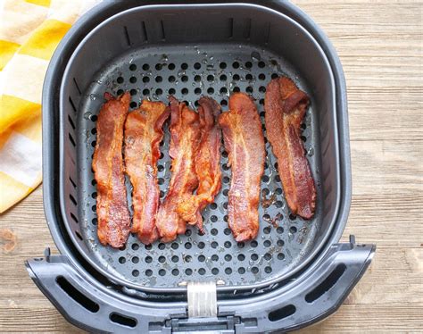 Cooking Frozen Bacon in an Air Fryer