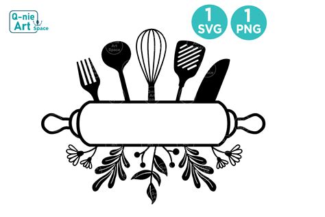 Revamp Your Kitchen Game with Exquisite Cooking Utensils SVG - A Perfect Blend of Elegance and Functionality!