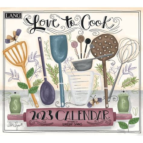 2023 Taste for Cooking Promotional Wall Calendar 107/8" x 18" Staple