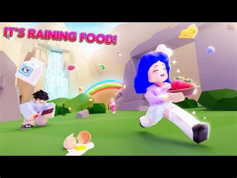 Cooking in the Rain on Roblox! - YouTube