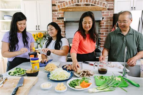 Cooking together
