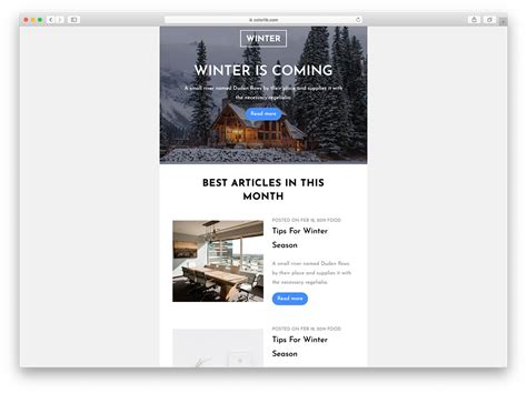 Cool Html Email Templates