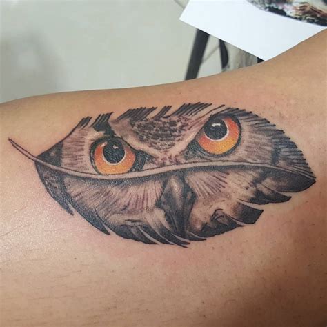 50 Cute Owl Tattoos On Chest