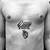 Cool Small Chest Tattoos
