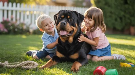 Cool Are Rottweilers Good With Kids