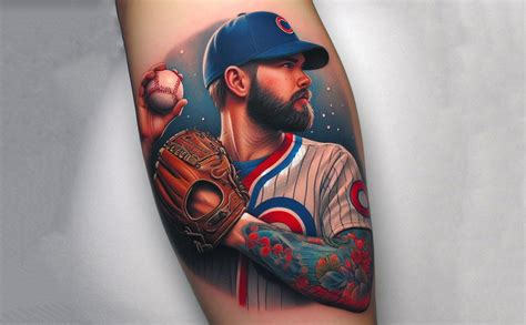 Cool Baseball Tattoo