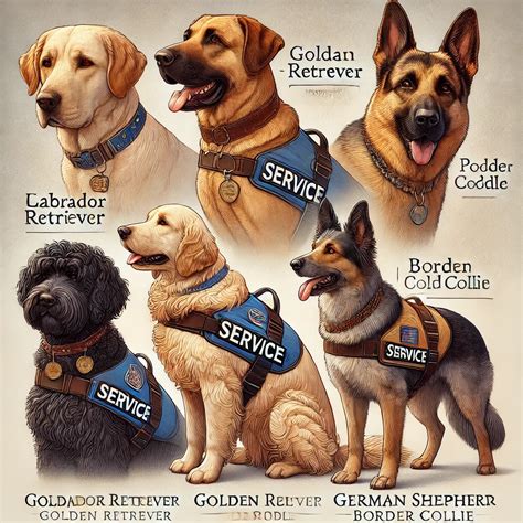 Cool Best Breeds For Service Dogs