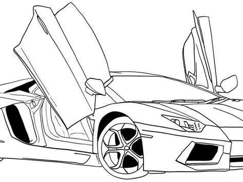 Cool Cars Coloring Pages