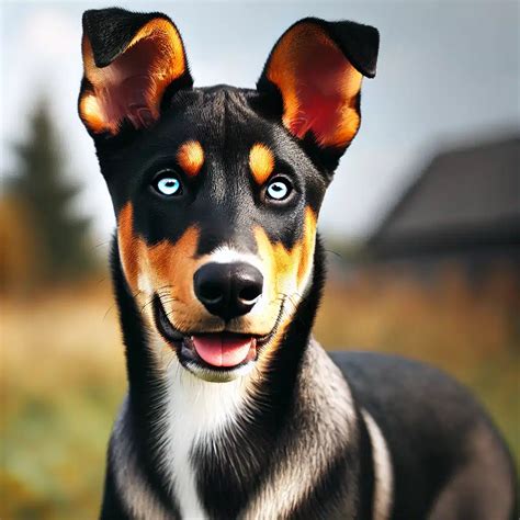 Cool Doberman Husky Mix