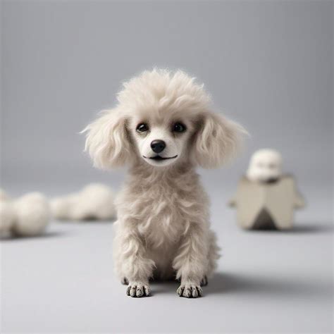 Cool French Poodle Toy