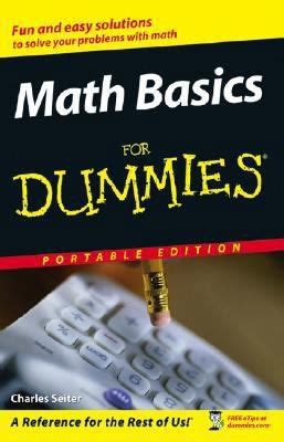 Cool Math for Dummies Get the Basics Down Pat