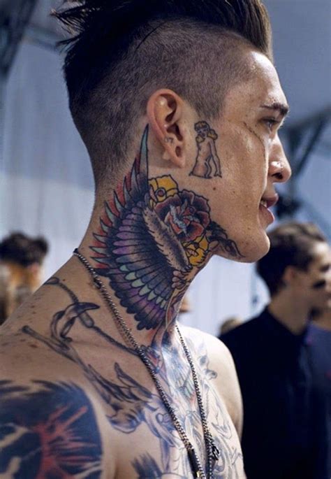 Cool Neck Tattoos For Guys