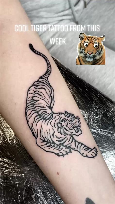 Cool Tiger Tattoo