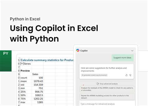 Copilot in Excel with Python