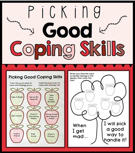 Coping Skills For Anger Worksheets