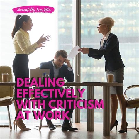 coping with criticism