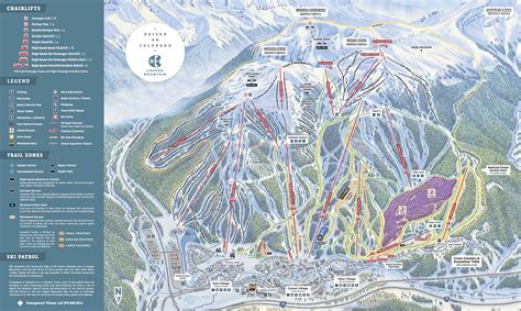 Copper Mountain Resort Map