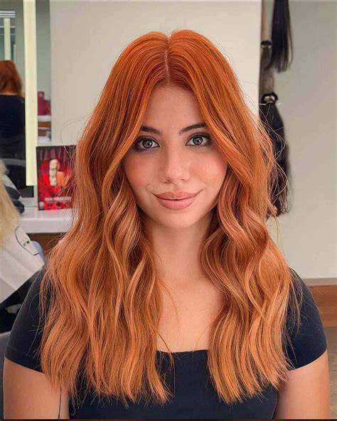 Copper Hair and Eye Color