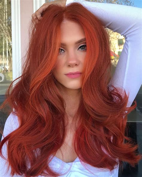 Copper Red Hair Color
