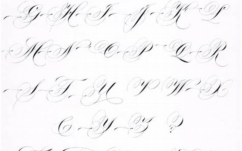Copperplate Calligraphy Font