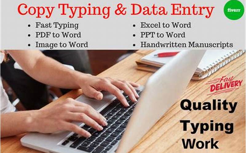Copy Typing Work