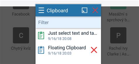 Copy - Floating Clipboard