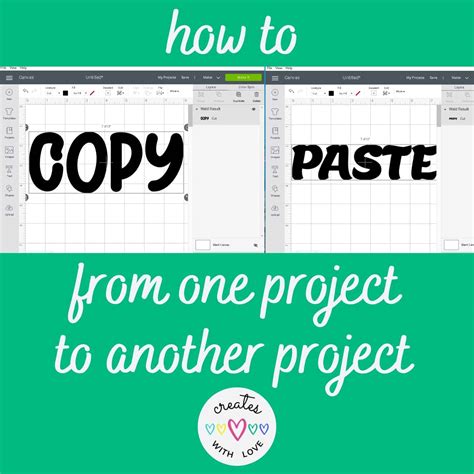 Download Copy and Paste For Cricut