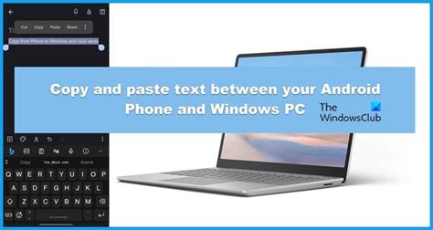 Copy and paste Android to Windows