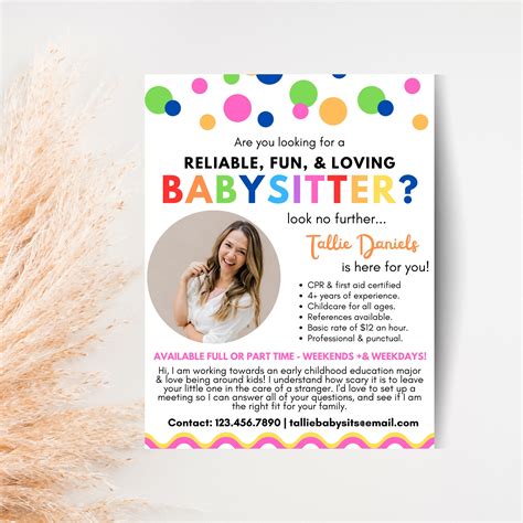 Copy of Babysitting Flyer | PosterMyWall
