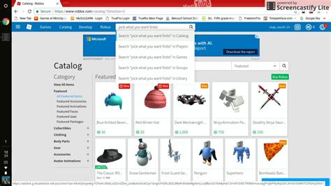 Copy of Roblox Hack to Get Free Items in Catalog!(Works!) - YouTube