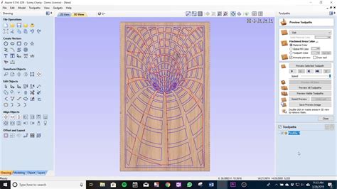 Copying Vectors with Toolpaths in VCarve Pro