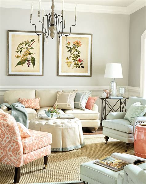 Coral Living Room there's no place like HOME! Pinterest
