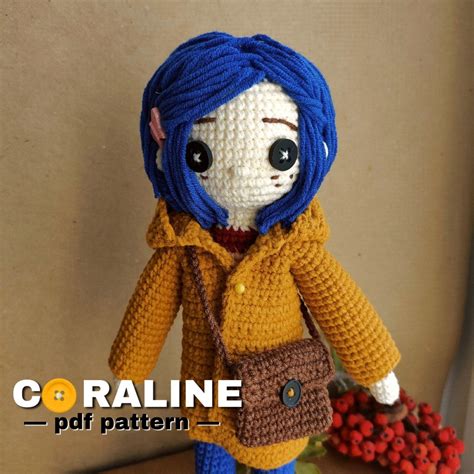 Coraline Crochet Doll Pattern