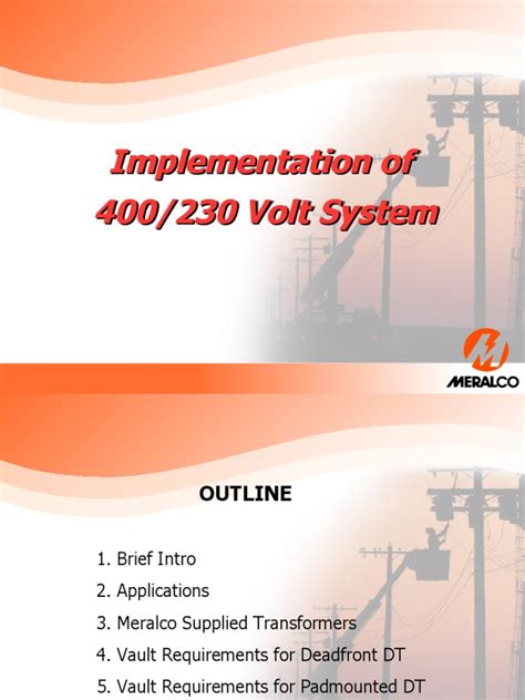 Anatomy of a 230V System