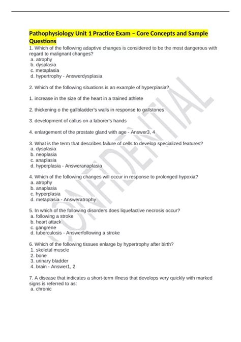 Core Modules: From Pathophysiology to Practice