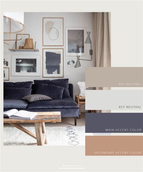 Core Palettes for a Modern Style Interior Design Color Palette